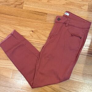Kensie Rust Red Skinny Jeans